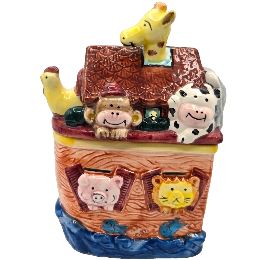 Noah's Ark Cookie Jar Baby Nursery Container  Express Productions